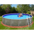 27 ft. Trinity Round 52 in. Resin with Top Rail - 7 in.