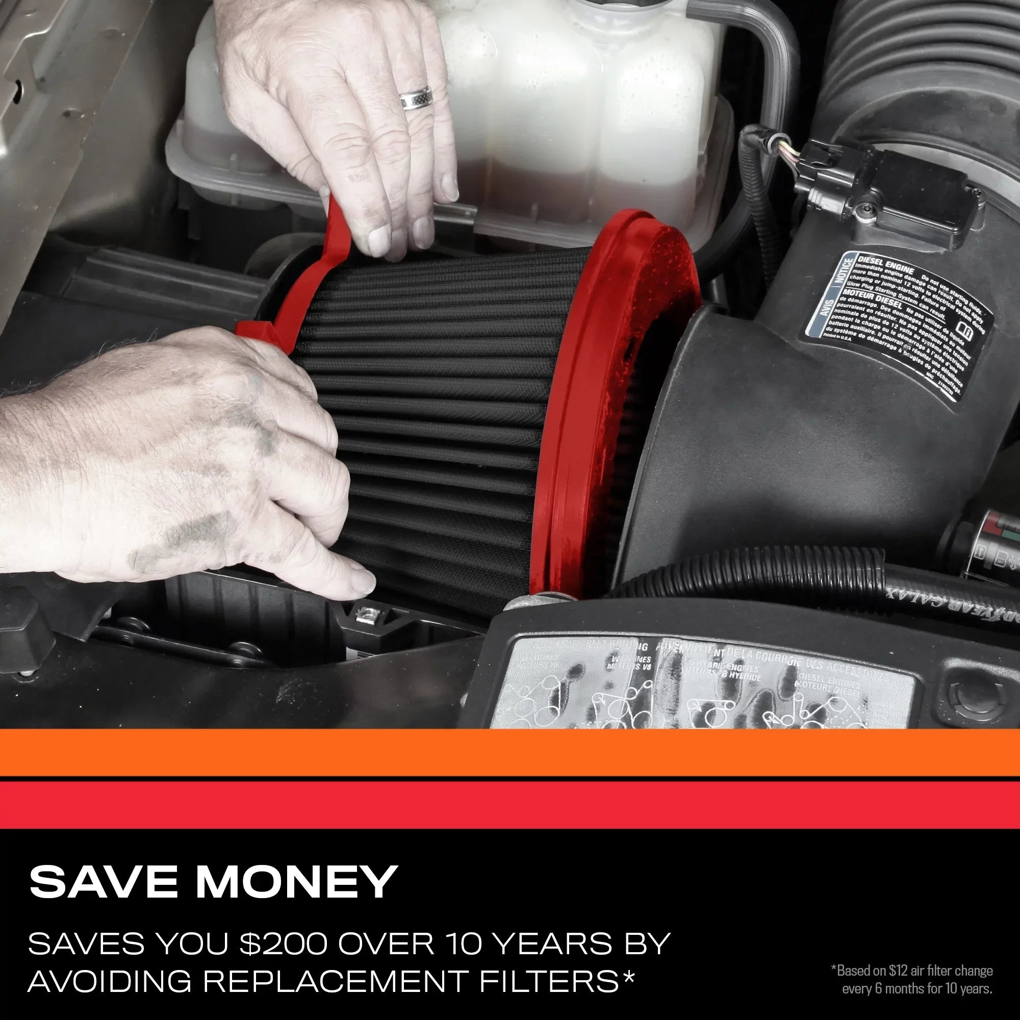 K&N Select Engine Air Filter -3130, High Performance, Premium, Washable, Replacement Filter