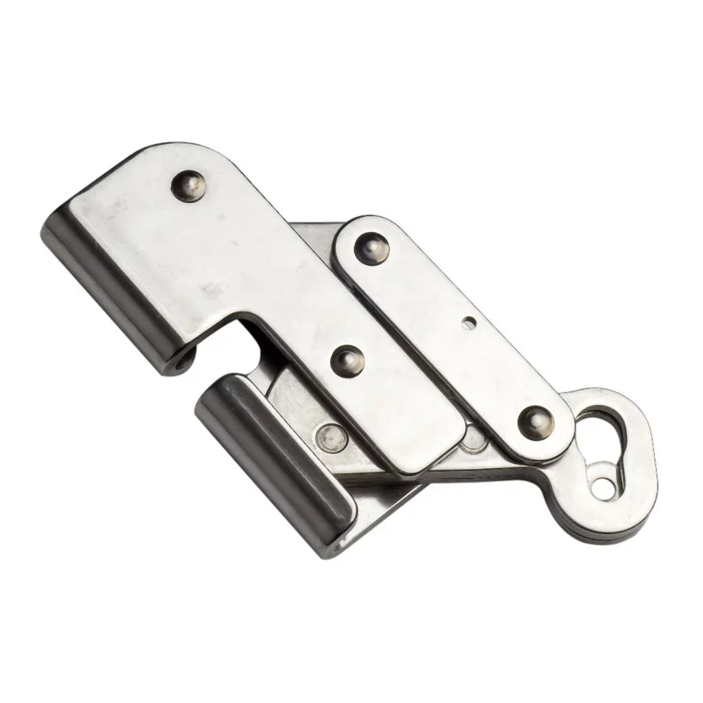 Rock Climbing Rope Grab Rock Climbing Fall Rope Riser Clamp Hardware, Stainless Steel, Ultralight - for 10mm Rope