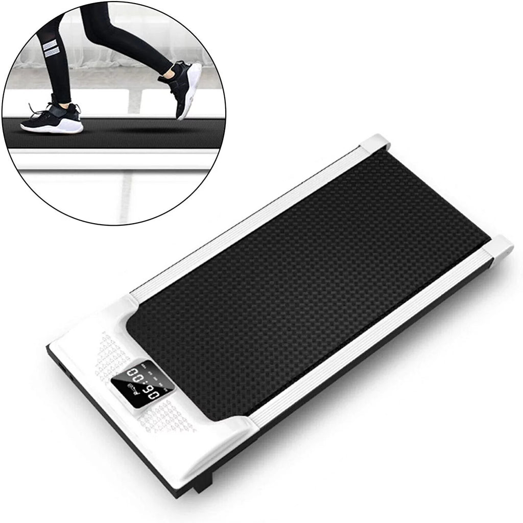 Loyalheartdy Portable  Electric Treadmill 0.65HP Under Desk Walking Pad Jogging Running Machine 1-6km/H with  Display for Home Office