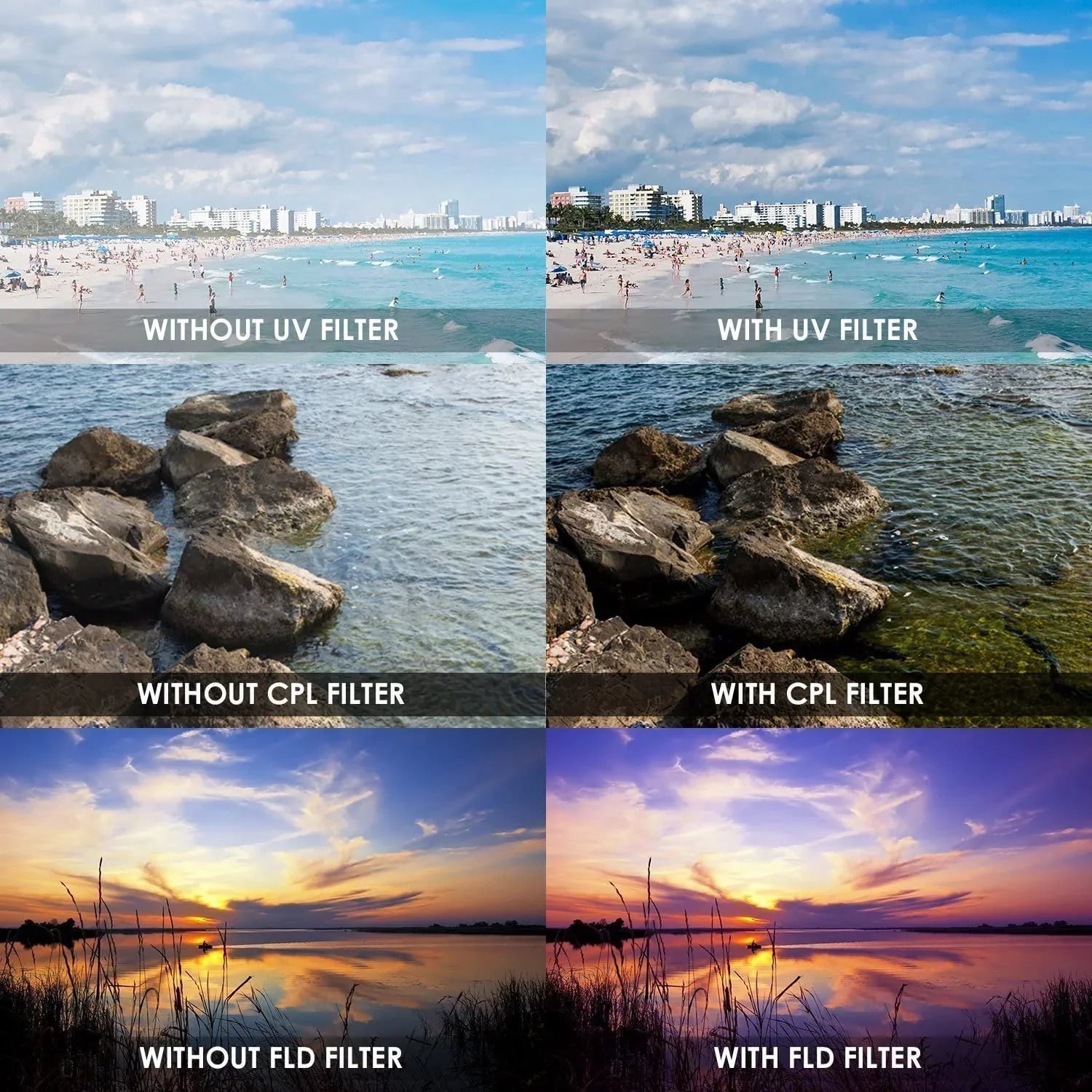 49mm 3PC Filter Kit    for Pentax 35mm f/2.4  Lens