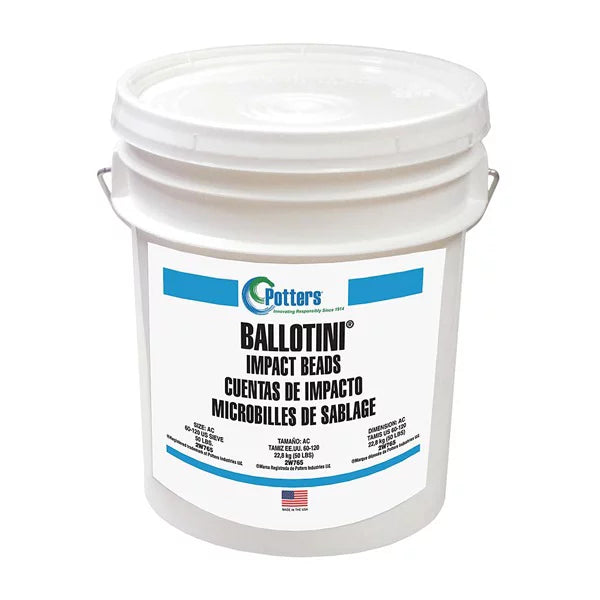 Ballotini Blast Media,Glass Beads,Coarse  (60-120)