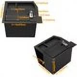 Center Console Gun Safe Storage Box Vault Compatible with 2007 - 2013 Toyota Tundra, 2008 - 2021 Toyota Sequoia