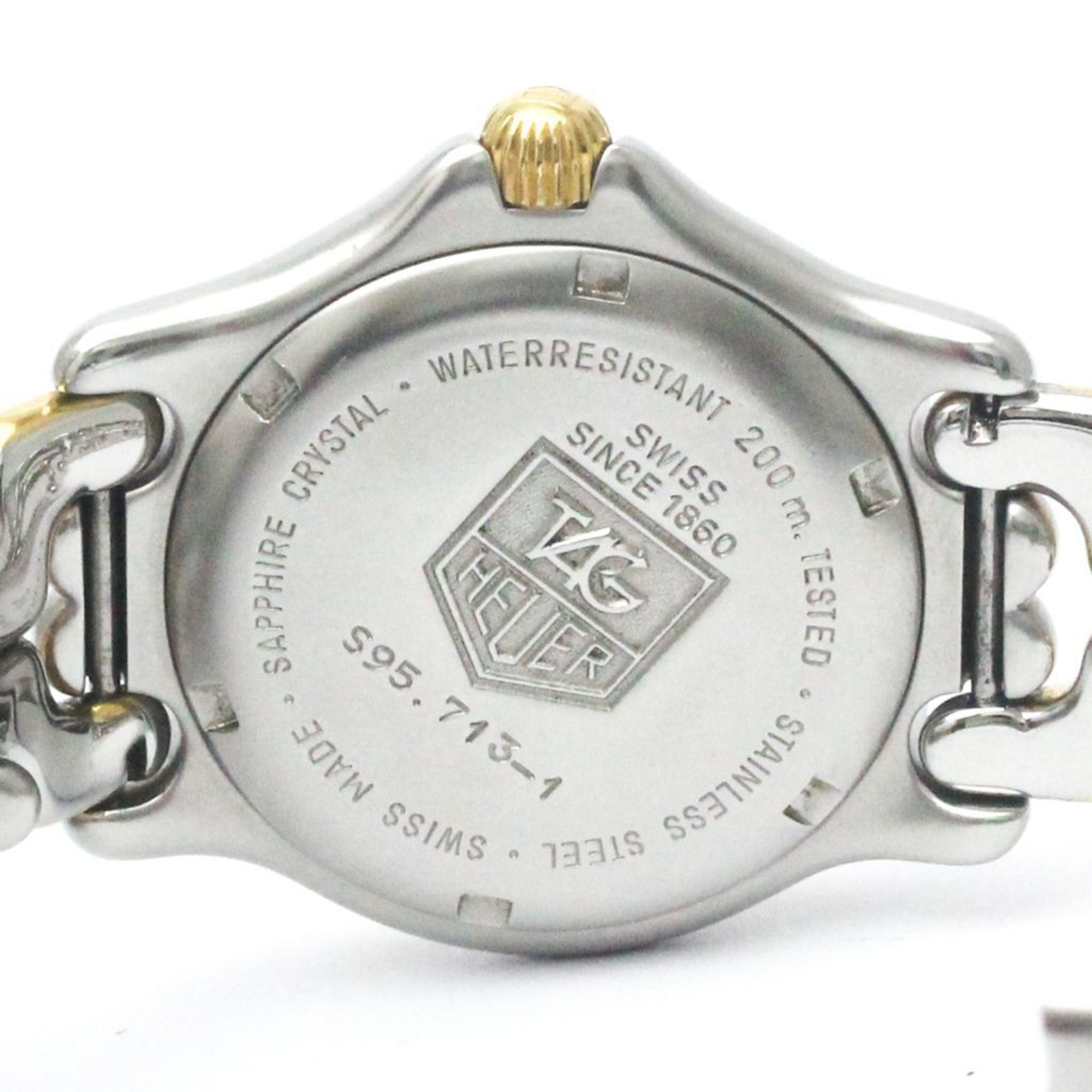 Pre-Owned Polished   Sel 200M Gold Plated Steel Mid Size Watch S95.713 BF568511 (Good)