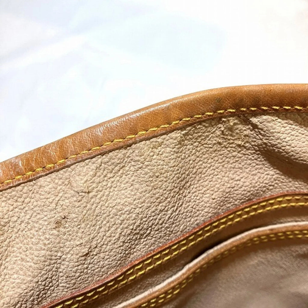 Pre-Owned Louis Vuitton Monogram Petit Baguette  M42238 with Pouch Bag Tote Shoulder Ladies (Fair)