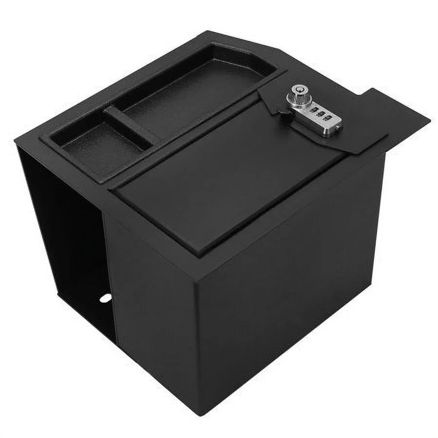 Center Console Gun Safe Storage Box Vault Compatible with 2007 - 2013 Toyota Tundra, 2008 - 2021 Toyota Sequoia
