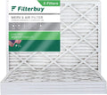 Filterbuy 18x24x1  8 Pleated   Furnace Air Filters (5-Pack)