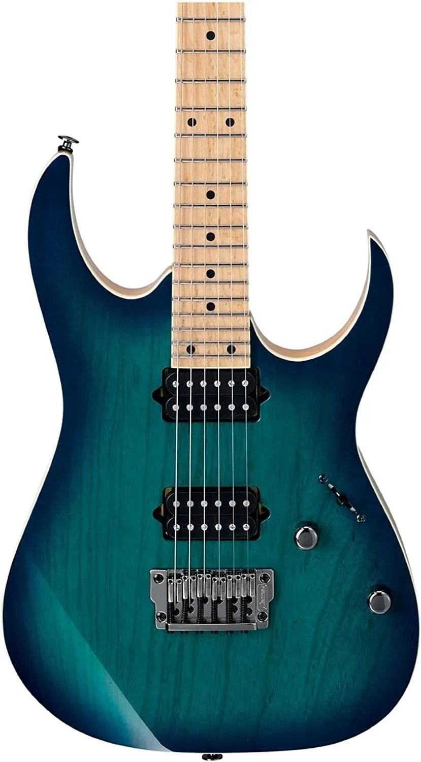 Ibanez RG652AHMFX Prestige  Series 6-String Electric Guitar Nebula Green Burst
