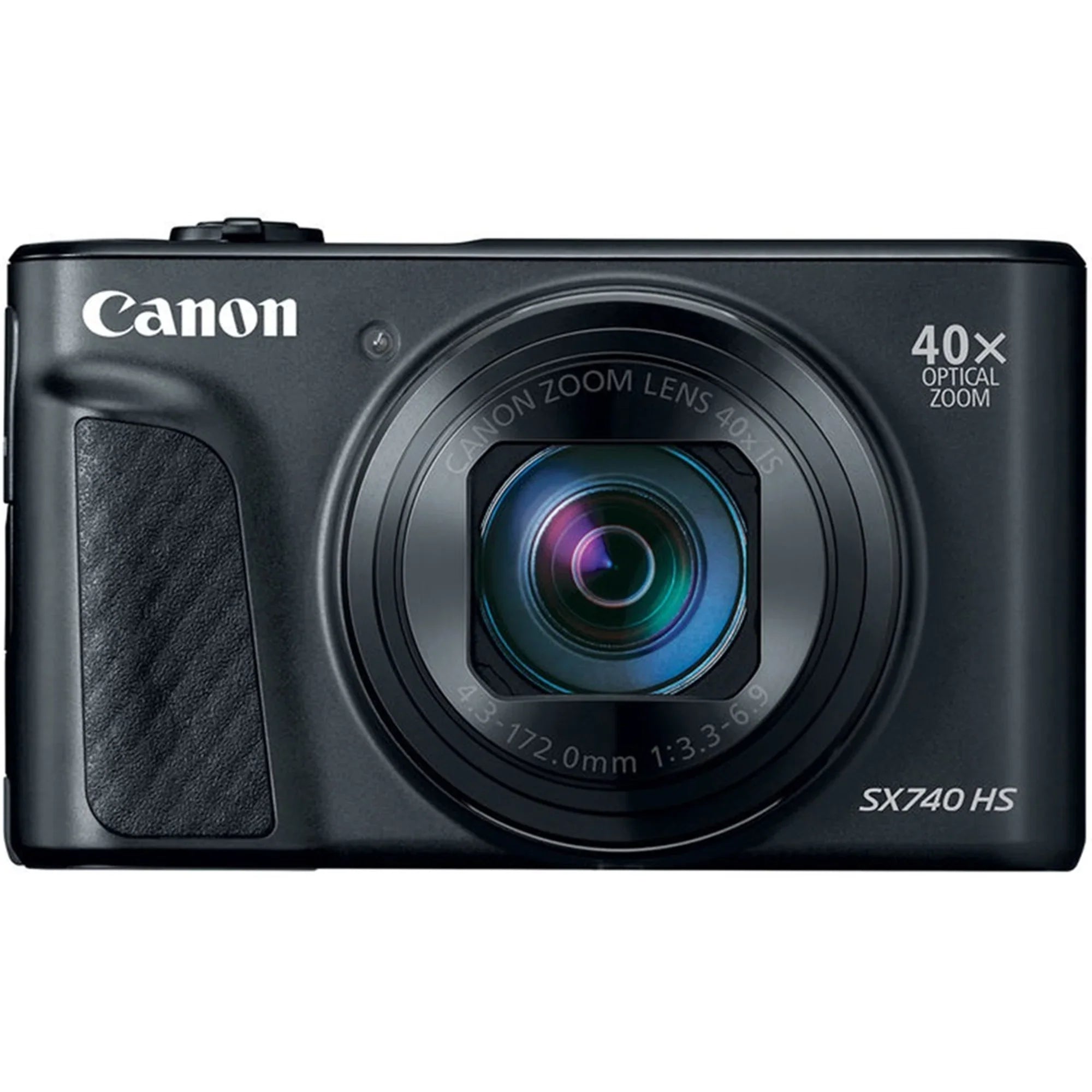 Canon PowerShot SX740  20.3MP Digital Camera Black with 64GB Memory card