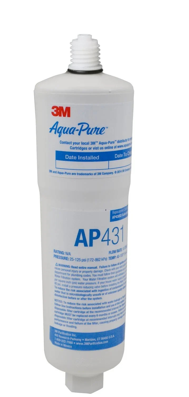 Aqua-Pure AP431 Scale Inhibition Replacement Cartridge, Easy Change High Capa...