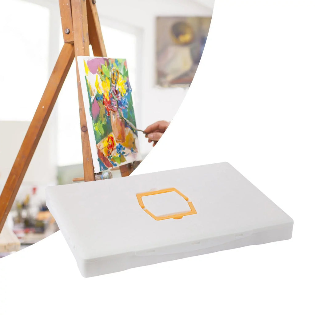 65 Compartments Paint Palette Paint Palette, Container Watercolor Palette, Sealed with Lid Paint Painting Tray for Watercolor Oil Paint