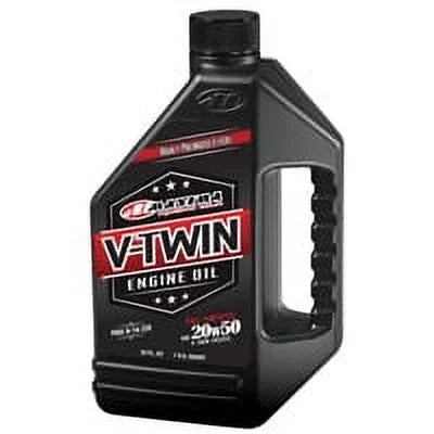Maxima 30-11901 Full Synthetic V-Twin Engine Oil - 20W50 - 1qt.