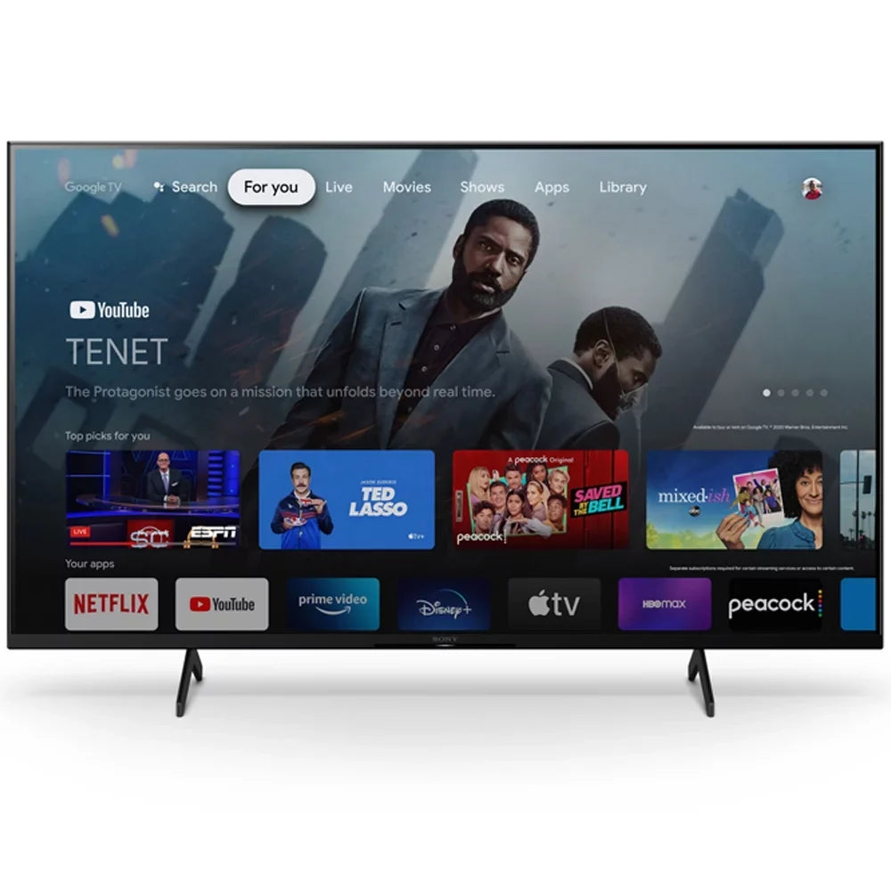 Sony 55" X80K 4K Ultra   Smart Television KD55X80K (2022 Model) Bundle with Complete Mounting