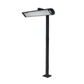 Innova-EF60 8ft Single Pole Mount-Black Finish-EF6108PMB