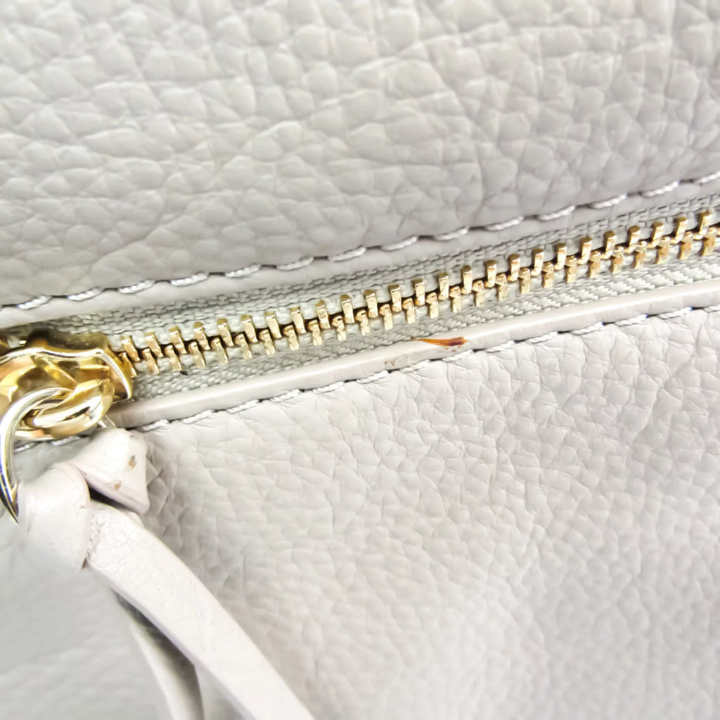 Pre-Owned Kate Spade    PXRU6018 Women's Leather Handbag,Shoulder Bag Grayish,Pink (Good)