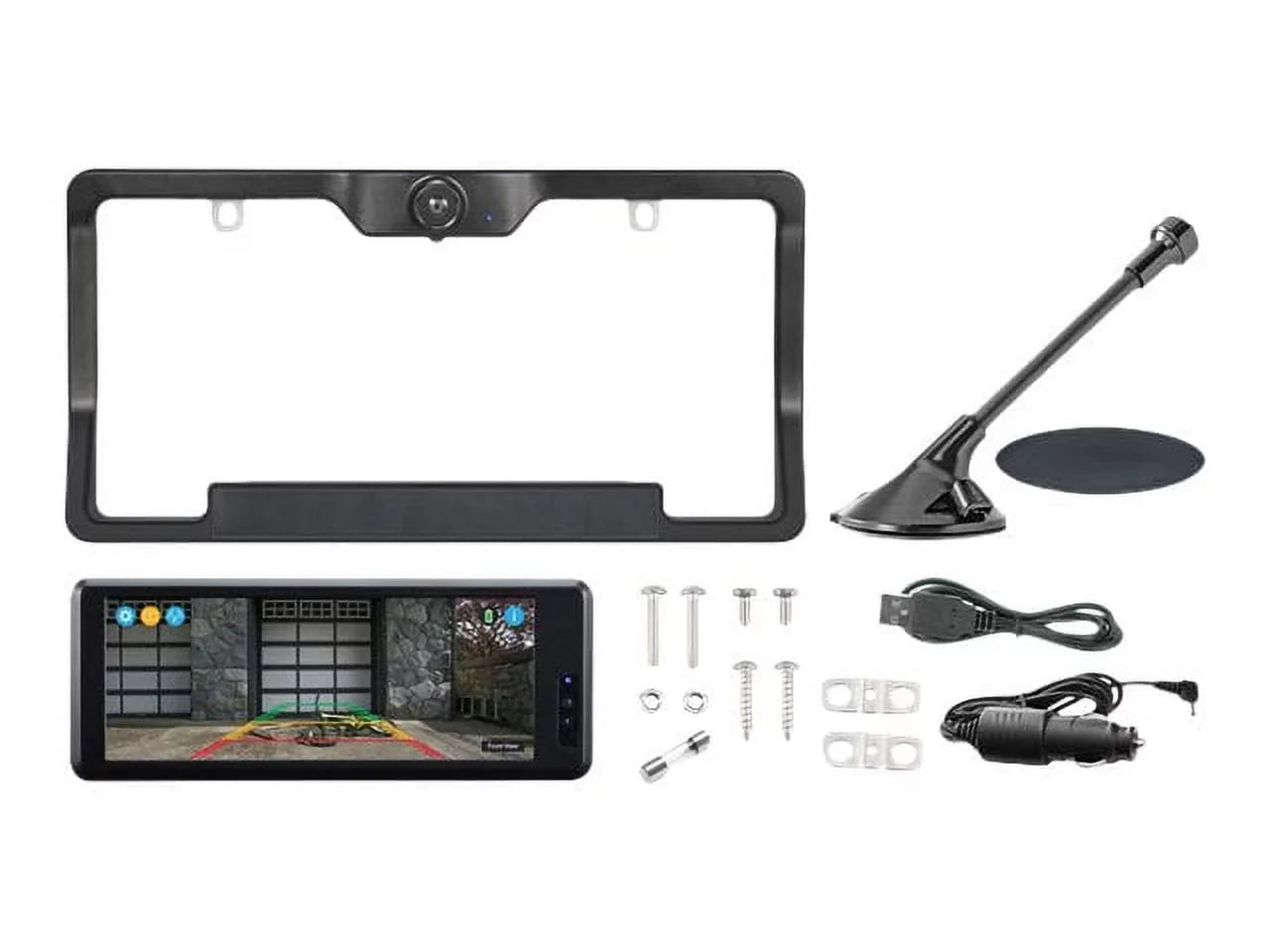 Type S Touring Items - Rear view system - display - 6.8" - touch screen - rearview camera