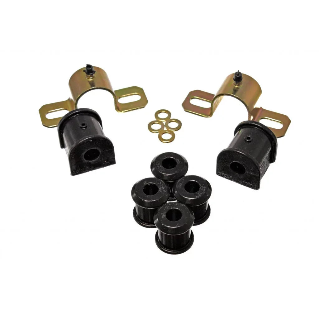 Energy Suspension For Jeep Wrangler 1987-2006 S/B Bushing Set | Rear 16mm Black | 2.5111G