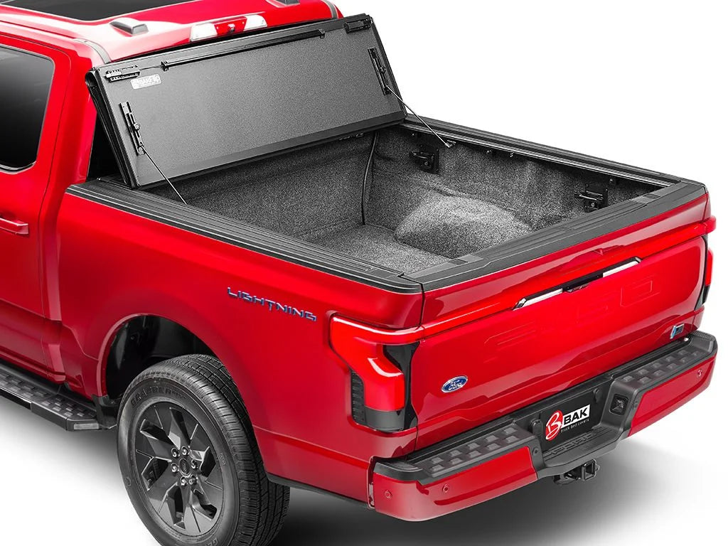 by RealTruck BAKFlip MX4 Hard Folding Truck Bed Tonneau Cover | 448332 | Compatible with 2019 - 2023 Ford Ranger 5' 1" Bed (61")