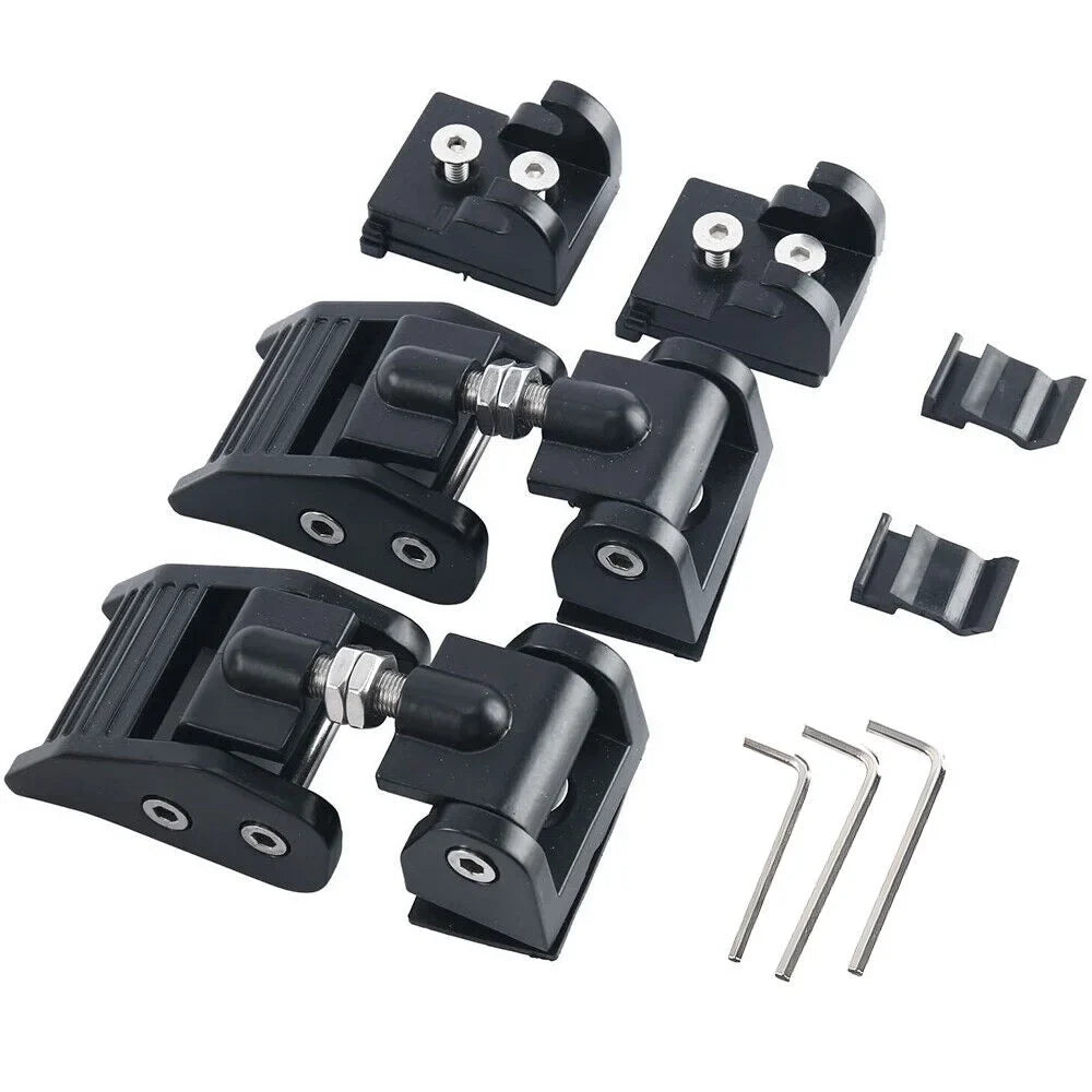 G·  Pair Front Hood Latch Hood Lock Catch Kit for Jeep Wrangler   2007-2018