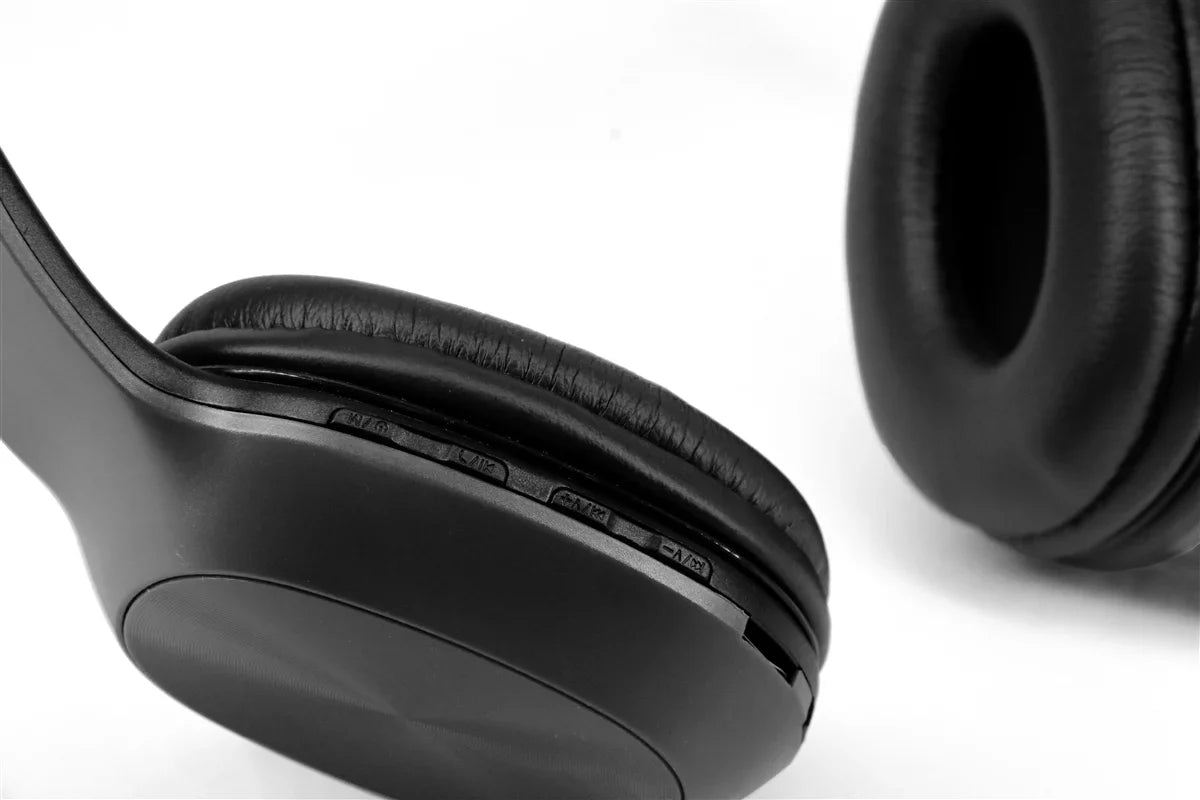 Over-the-Head Stereo Wireless Headsets for  Desire 21 Pro 5G, U20 5G,  Wildfire E3, Desire 20+, Wildfire E2, Desire 20 Pro, Wildfire X, U19e (Black)
