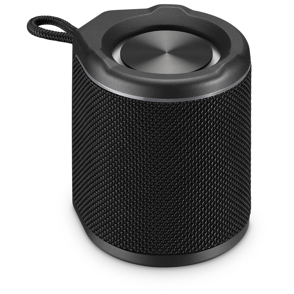 iLive Light up Bluetooth Wireless Waterproof Fabric Speaker, ISBW103B, Black