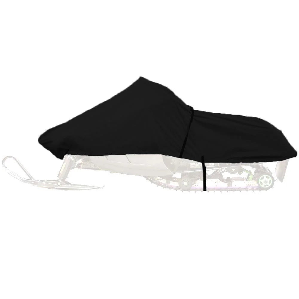 200 Denier Storage Snowmobile Cover Compatible for the 2005-2007 Ski Doo Bombardier Model   550 Snowmachine Sled. All Black.
