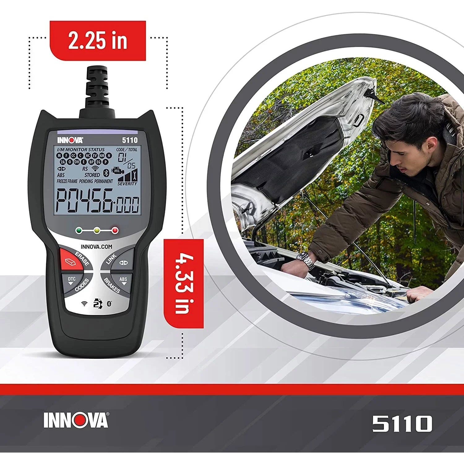 5110 CarScan Bluetooth WiFi Code Reader Automotive Diagnostic Scan Tool