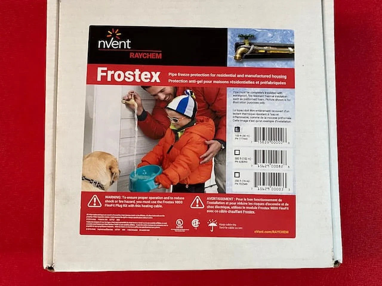 Pentair 777445-000 Frostex Pipe Heating Cable - 100' Spool