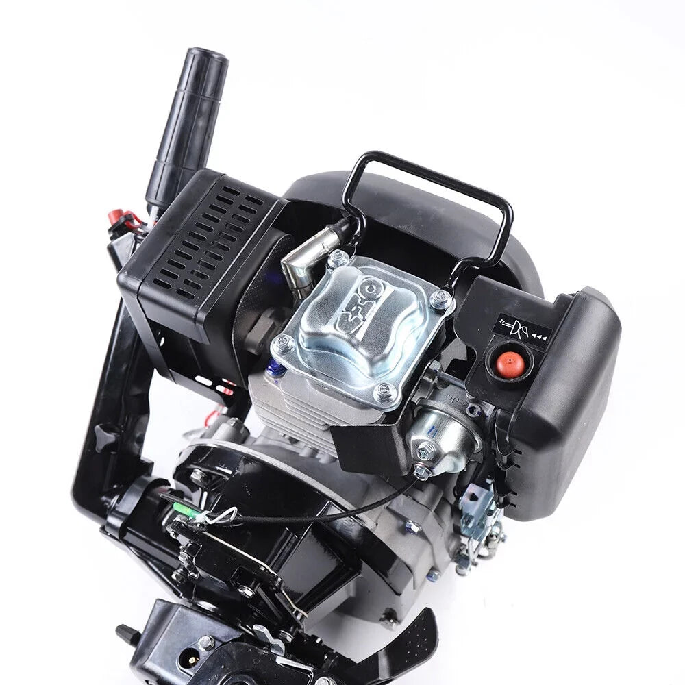 6  4-Stroke Heavy Duty Outboard Motor Fishing Boat Engine Air Cooling System