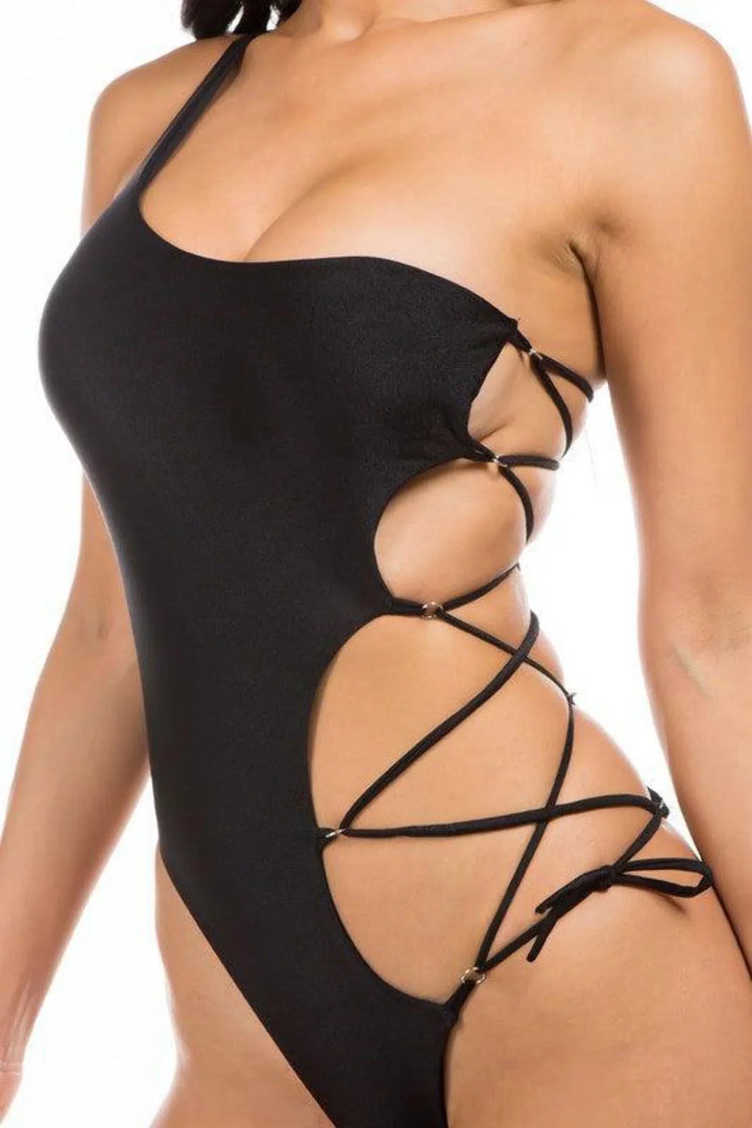 One Piece Sexy Cut Out Bathing Suit
