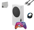 Microsoft Xbox Series S White 512GB Gaming Console + Headset   Bundle Used