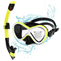 Professional Swimming Goggles with  Snorkel Tube Set -fog Goggles for Snorkel