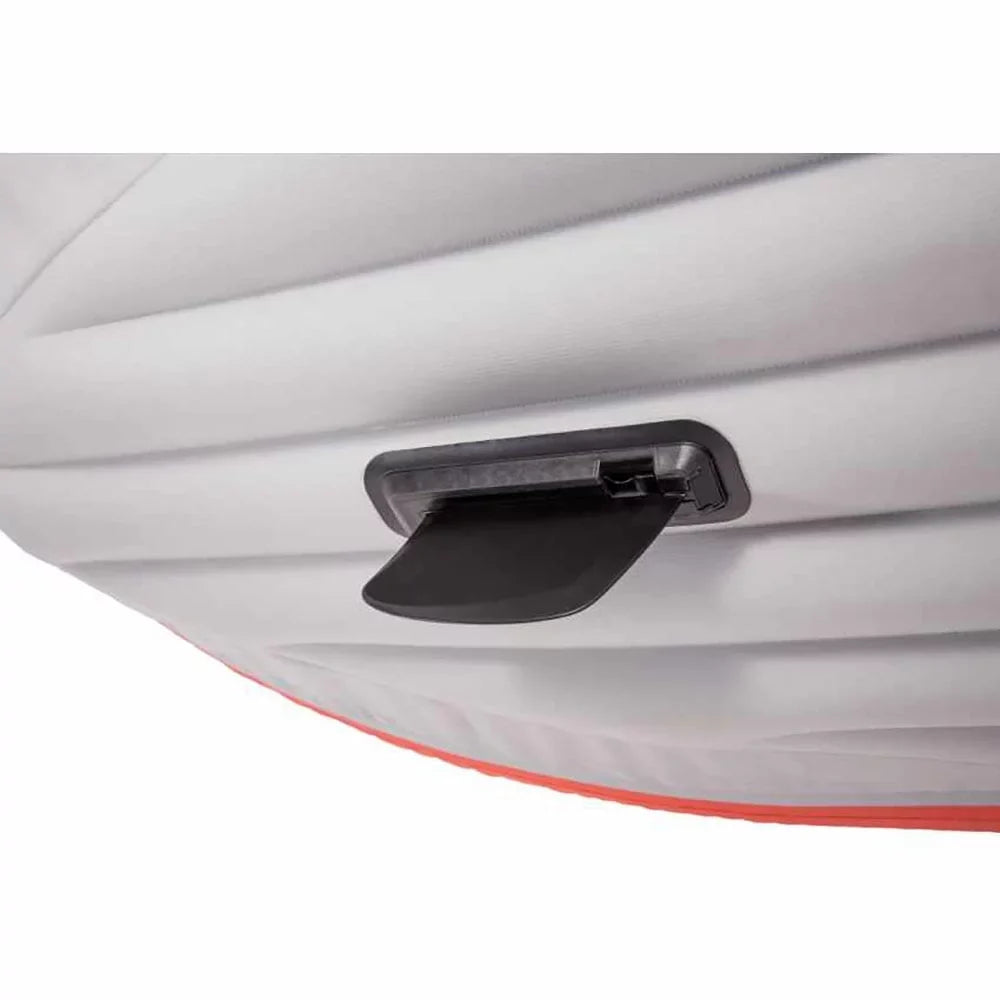 Excursion Pro Inflatable 2 Person Vinyl Kayak with Oars & Pump, Red (3 Pack)