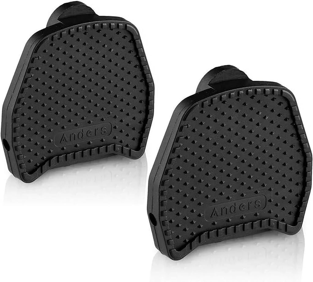 Clipless Platform Pedal Adapters for Shimano Wellgo  Speedplay Pedals, Road Bike Dual Cleat Adapters, Black