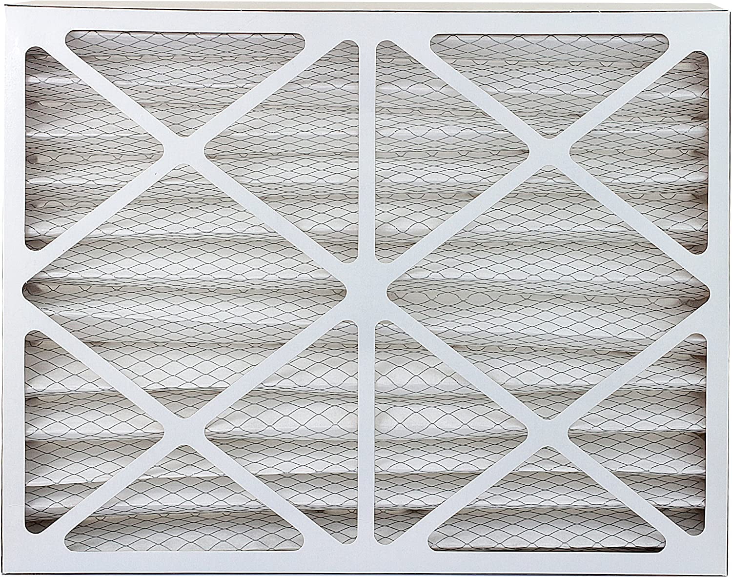 Filterbuy 20x25x4  8 Pleated   Furnace Air Filters (6-Pack)
