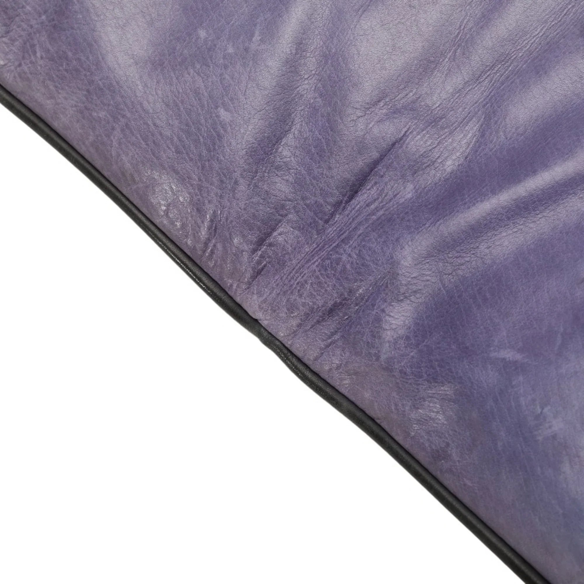 Pre-Owned Berluti Second Bag Clutch Gray Purple Leather Men's (Good)