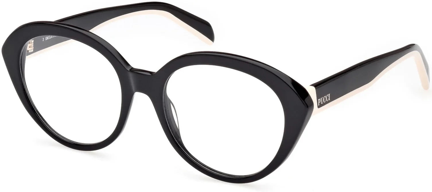 Eyeglasses Emilio Pucci  5223 004 Shiny Black / Black/Monocolor