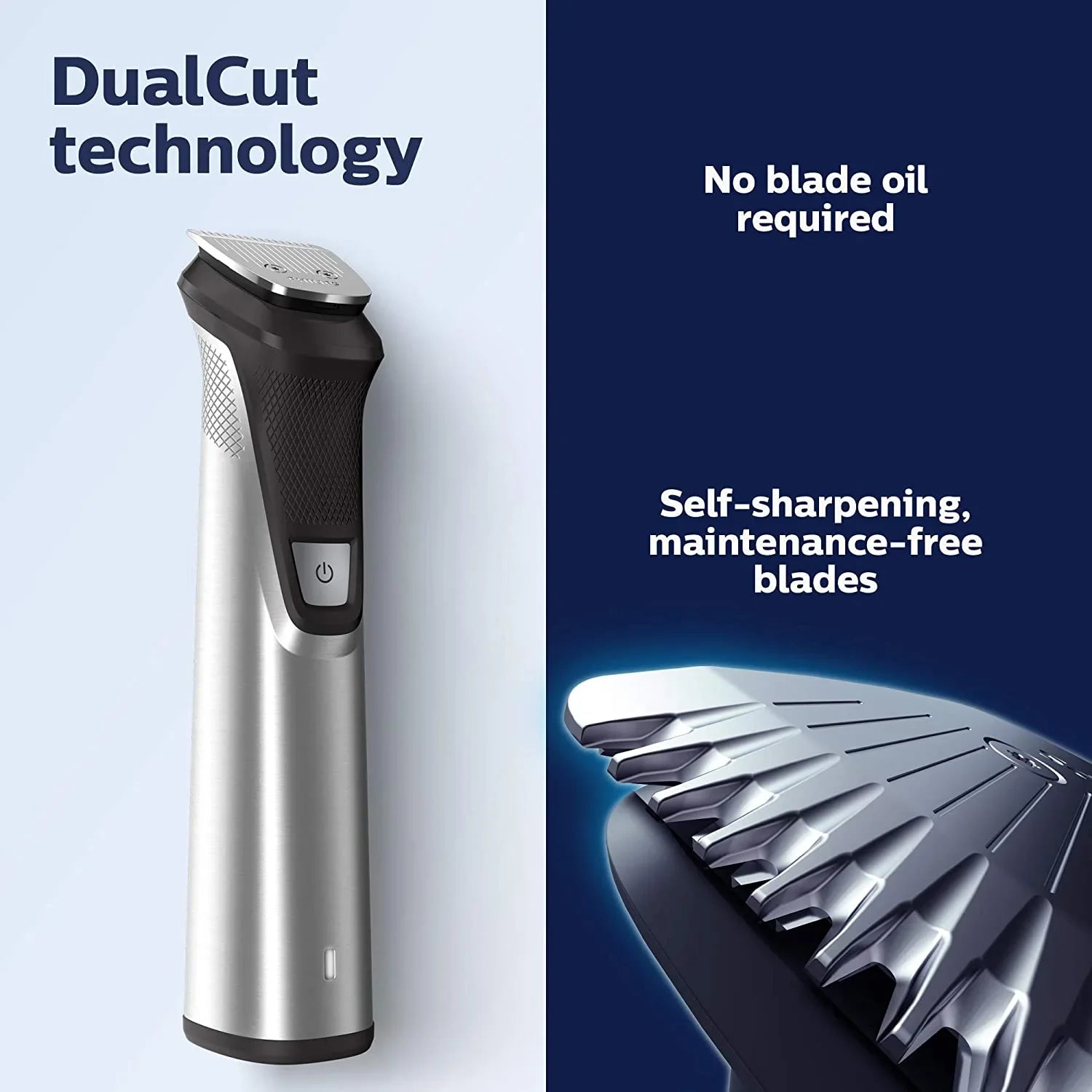 Philips Norelco Multigroom Mens Grooming Kit, Trimmer for Beard, Head, Body MG7750/49