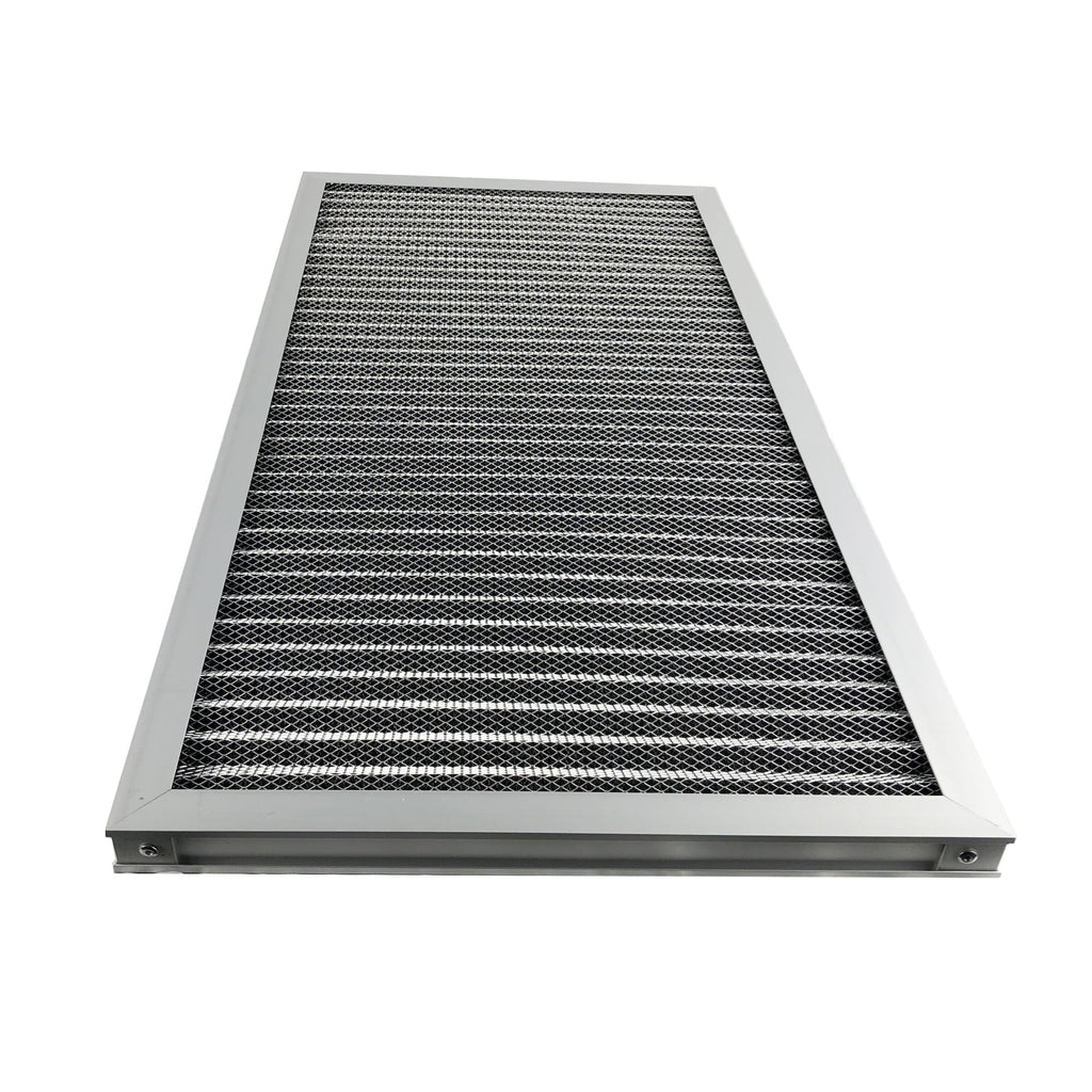 Aluminum Electrostatic Air Filter (12 " x 24" x1"), Furnace Central  Filter, Washable Metal  Air Filter