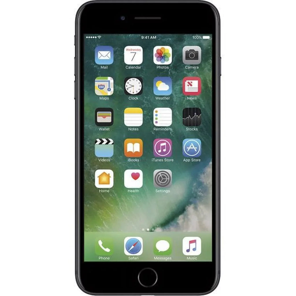 Restored Apple iPhone 7 Plus 128GB Black  Unlocked (&T + T-Mobile) Smartphone (Refurbished)