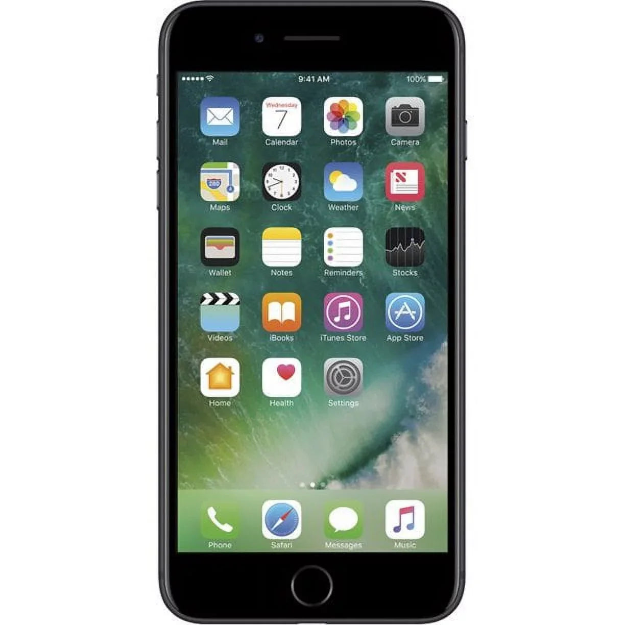 Restored Apple iPhone 7 Plus 128GB Black  Unlocked (&T + T-Mobile) Smartphone (Refurbished)