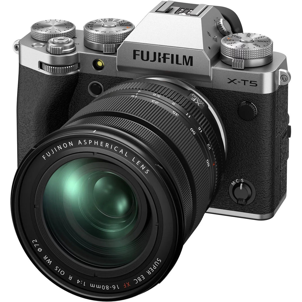 X-T5 Mirrorless Camera with 16-80mm Lens (Silver) - 16782662