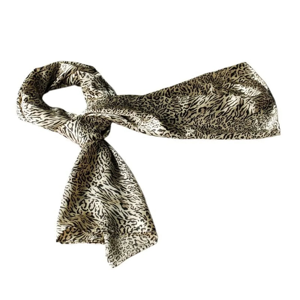 Blancho Leopard & Zebra Design Fashion Exquisitely Soft Natural Silky Scarf/Wrap/Shawl(Small)