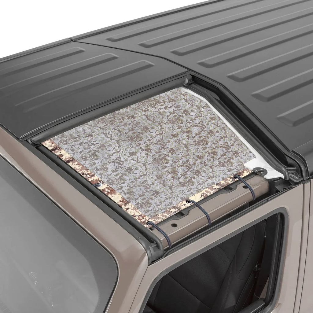 Wrangler Rear Seat Cover Cargo Net with Storage Pouch Bags Trunk Cargo Tool Organizers Backseat Soft-Shell Pet Barrier for