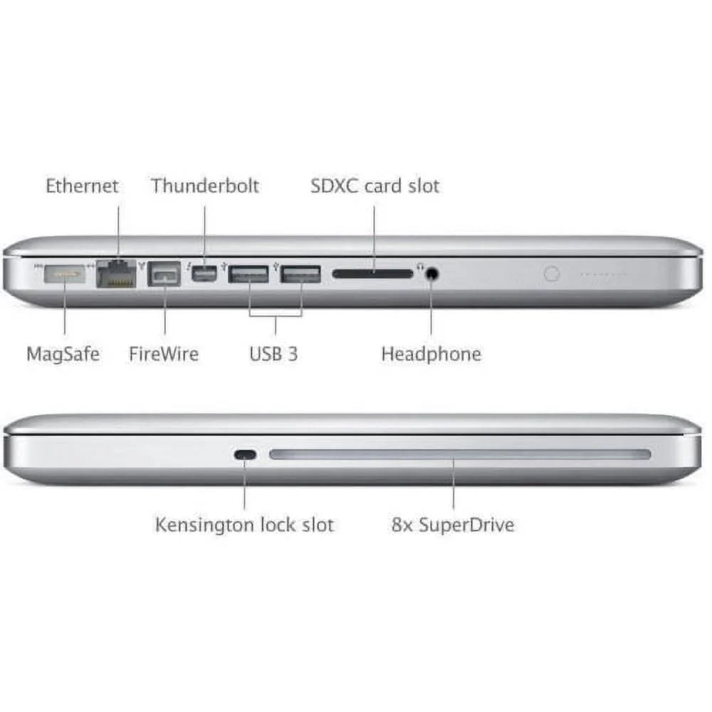 Restored Apple MacBook Pro Laptop Core i5 2.4GHz 4GB  500GB  13" MD313LL/A (2011) (Refurbished)
